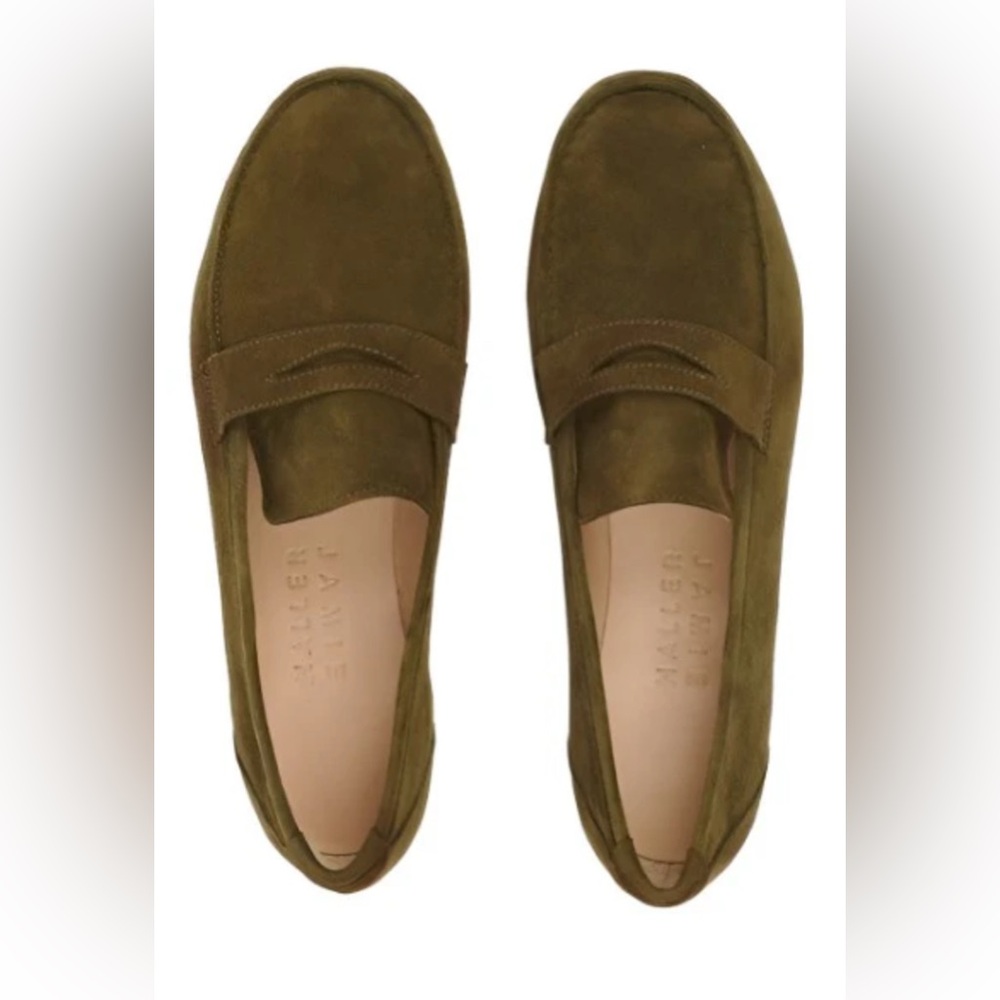 Jamie Haller Suede Loafers Sz 37